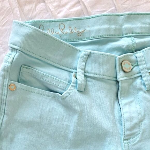 Lilly Pulitzer South Ocean jeans size 2 - Picture 7 of 16